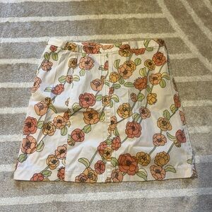 Floral Print ann taylor loft Women's Skirt